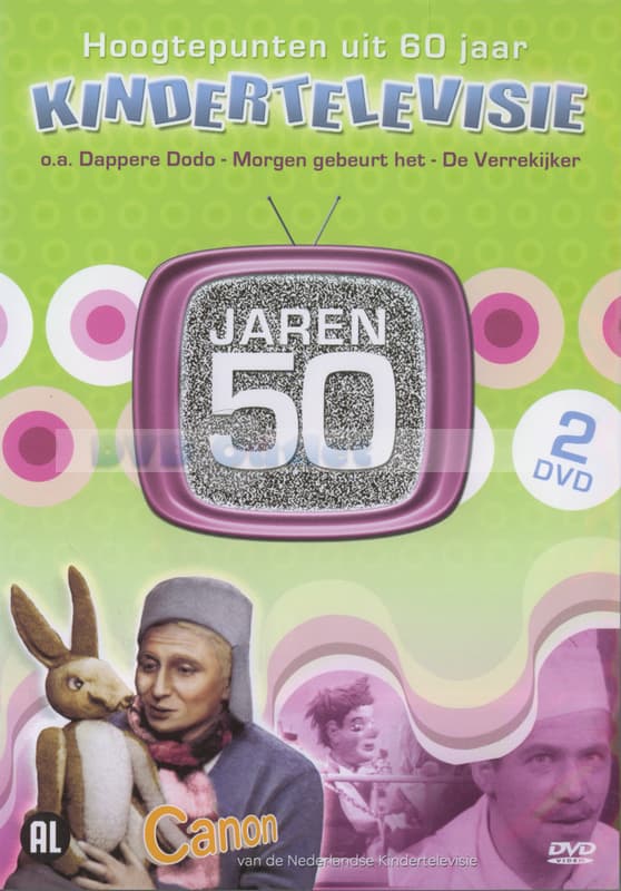 Hoogtepunten uit 60 jaar kindertelevisie - jaren 50 (DVD)