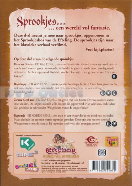 Efteling sprookjes 3 (DVD)