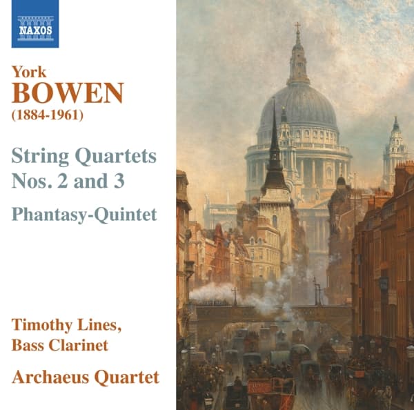 Archaeus Quartet & Timothy Lines - Bowen: String Quartets Nos. 2 And 3, Phantasy-Quintet (CD)