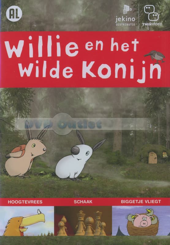 Willie en het wilde konijn (DVD)