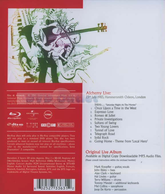 Dire Straits - Alchemy Live (Blu-ray)