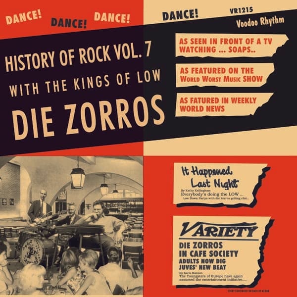 Die Zorros - History Of Rock, Vol. 7 (LP)