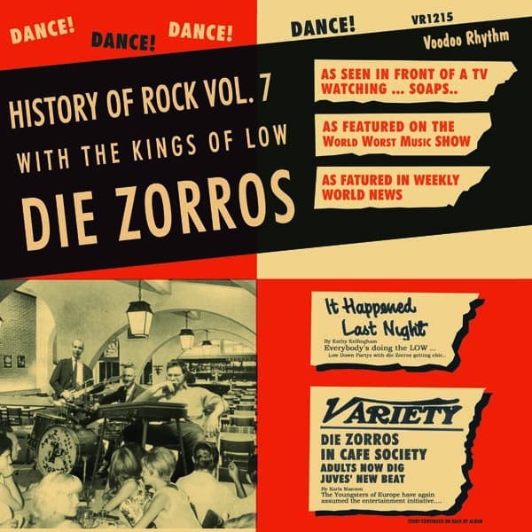 Die Zorros - History Of Rock, Vol. 7 (LP)
