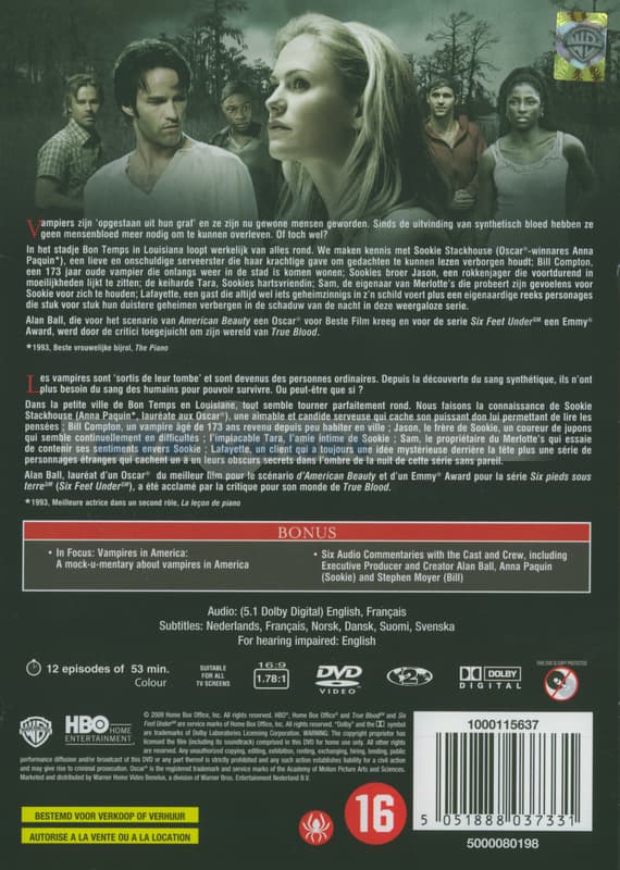 True blood - Seizoen 1 (DVD)