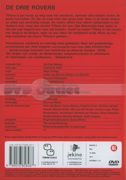 Drie rovers (DVD)