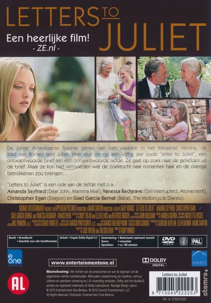 Letters To Juliet (DVD)