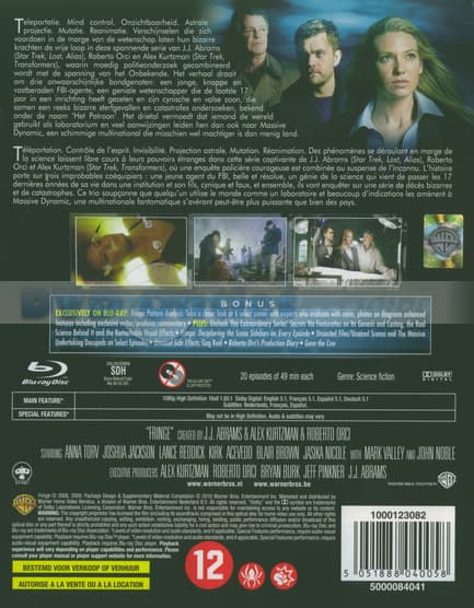 Fringe - Seizoen 1 (Blu-ray)