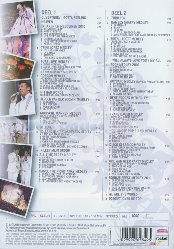 Toppers - Toppers In Concert 2010 (2 DVD)