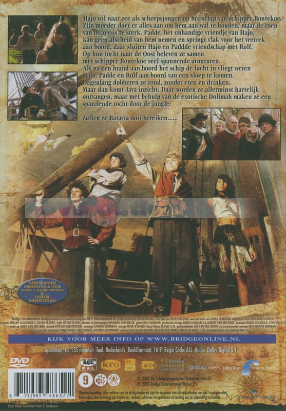 Scheepsjongens Van Bontekoe (DVD)