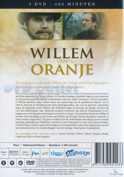 Willem Van Oranje  (DVD)