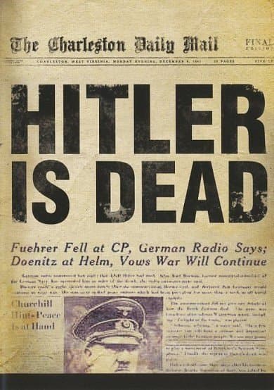 Hitler is dead