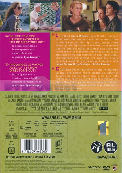 Eat Pray Love (DVD)