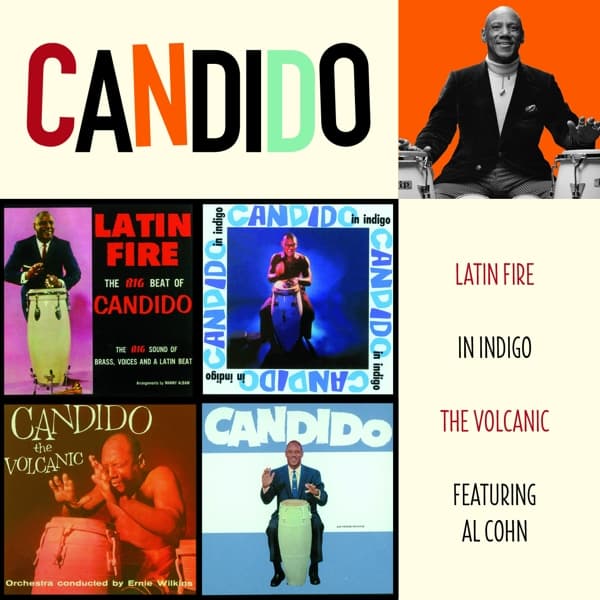 Candido - Latin Fire | In Indigo | The Volcanic | Featuring Al Cohn (2 CD) (Remastered)