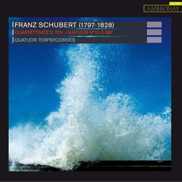 Quatuor Terpsycordes - Franz Schubert: Quartettsatz D 703 - Quatuor N°15 D 887 (CD)