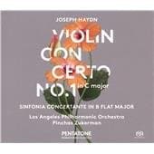 Pinchas Zukerman - Violin Concerto No. 1 In C major & Sinfonia Concertante In B flat major (SACD)