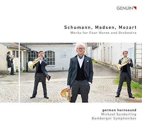 German Hornsound, Bamberger Symphoniker, Michael Sanderling - Works For Four Horns And Orchestra (CD)