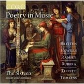 The Sixteen, Harry Christophers - Poetry In Music (CD)