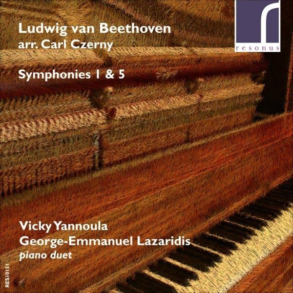 Vicky Yannoula & George-Emmanuel Lazaridis - Beethoven: Symphonies 1 & 5 Arr. Carl Czerny (CD)