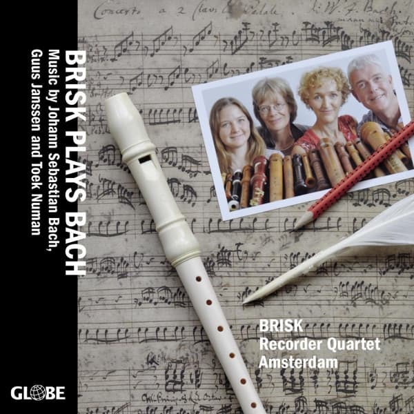 Brisk Recorder Quartet Amsterdam - Brisk Plays Bach (CD)