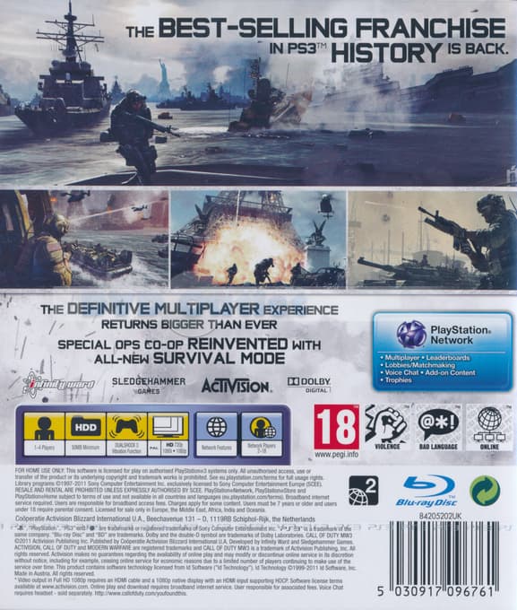Call of duty - Modern warfare 3