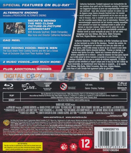 Red riding hood (Blu-ray)
