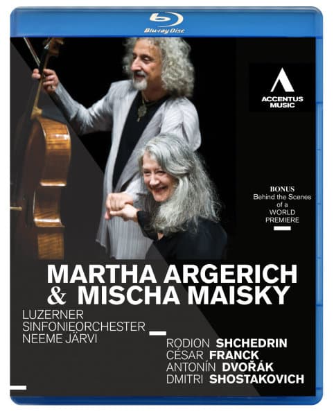 Martha Argerich, Mischa Maisky, Lucerne Symphony Orchestra, Neeme Järvi - Martha Argerich & Mischa Maisky (DVD)