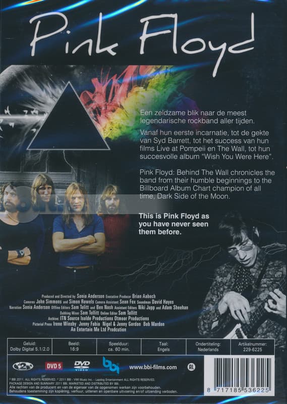 Pink Floyd - Behind The wall (DVD)