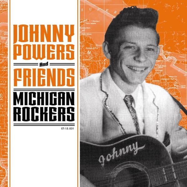 Johnny Powers & Friends - Michigan Rockers (7" Single) (Limited Edition)