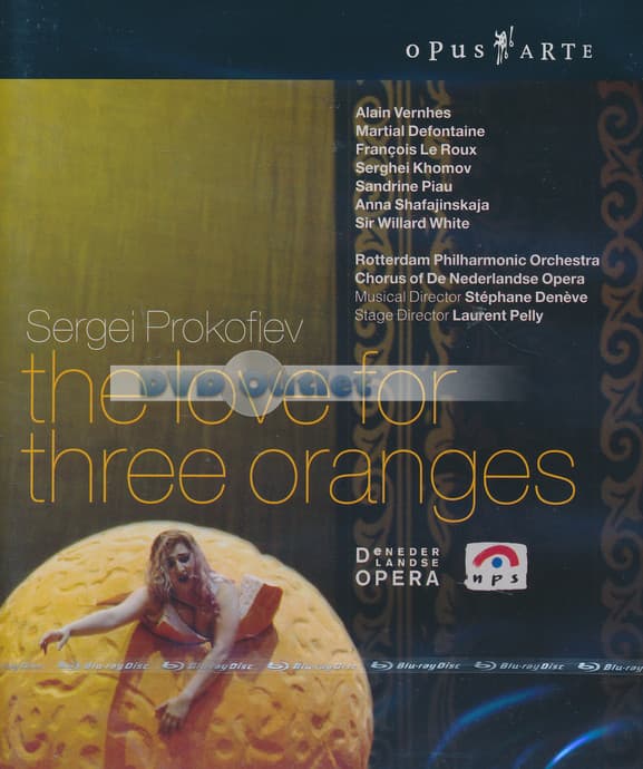 Vernhes/Defontaine/Piau/Rotterdam P - The Love For Three Oranges (Blu-ray)