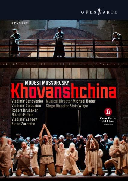 Vladimir Ognovenko, Vladimir Galouzine, Gran Teatre De Lieeu - Mussorgsky: Khovanschina (2 DVD)