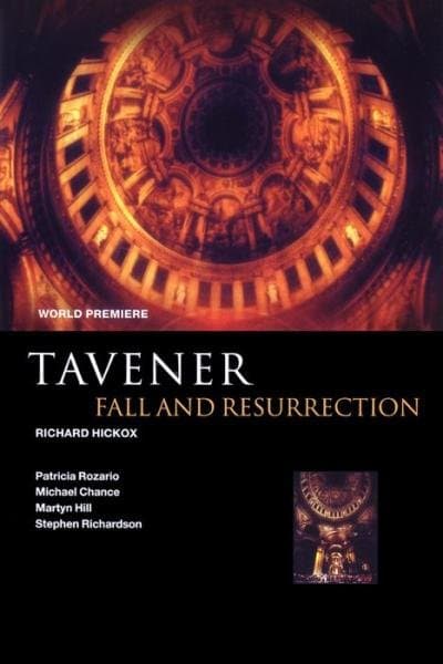 Patricia Rozario, Michael Chance, Stephen Richardson & City Of London Sinfonia - Taverner: Fall And Ressurection (DVD)