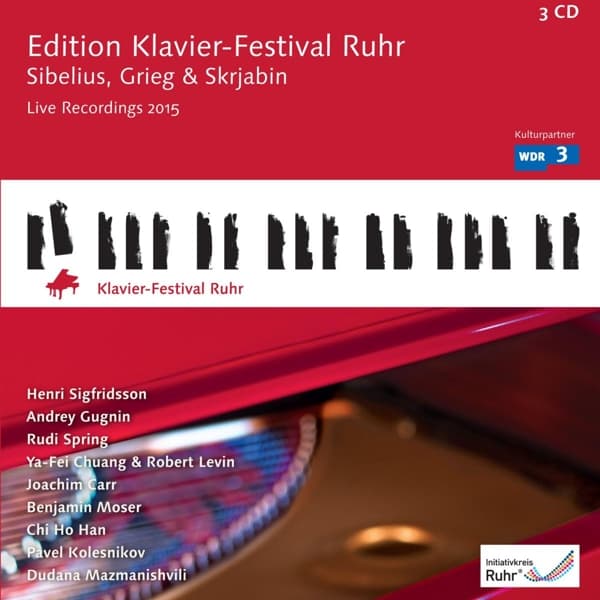 Henri Sigfridsson, Andrey Gugnin, Rudi Spring & Others - Edition Klavier-Festival Ruhr | Sibelius, Grieg & Skrjabin (3 CD)