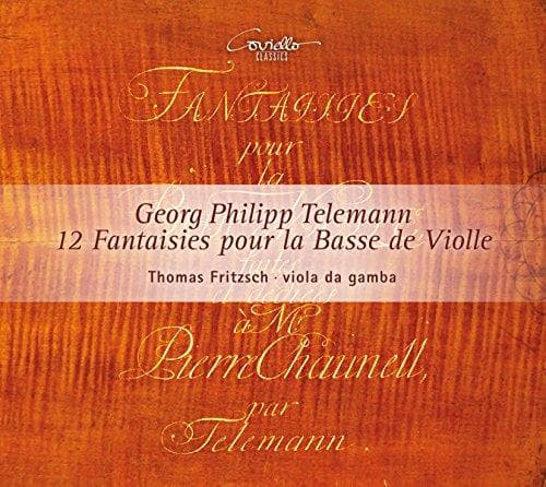 Telemann G.p. - 12 Fantasies For Bass Viol