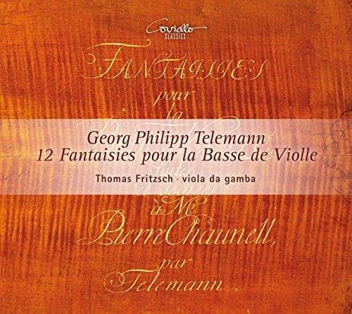 Telemann G.p. - 12 Fantasies For Bass Viol