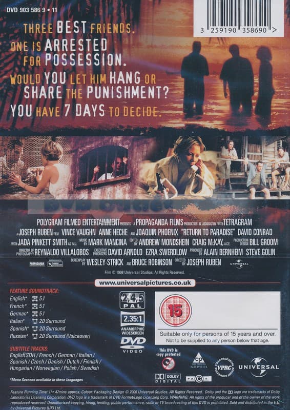 Return To Paradise (Import)
