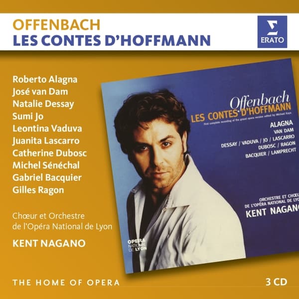 Gabriel Bacquier, Gilles Ragon, Chœurs De L'Opéra De Lyon Et Orchestre De L'Opéra De Lyon, Kent Nagano - Offenbach: Les Contes D'Hoffmann (3 CD)