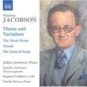 Julian Jacobson, Jennifer Johnston, Raphael Wallfisch, Mariko Brown - Jacobson: Theme And Variations | The Music Room | Mosaic | The Song Of Songs (CD)
