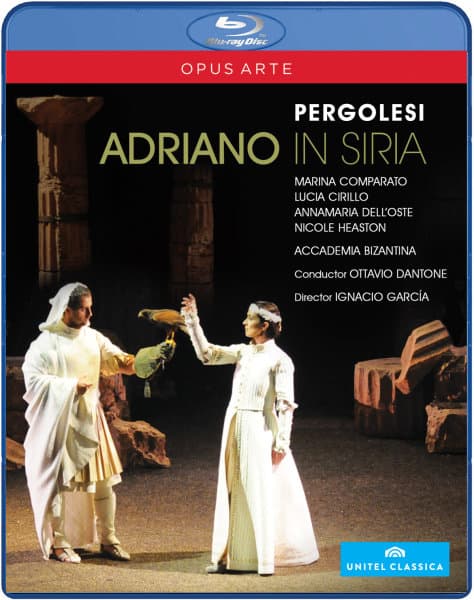 Marina Comparato, Lucia Cirillo, Accadelia Bizantina, Ottavio Dantone - Pergolesi: Adriano In Siria (Blu-ray)