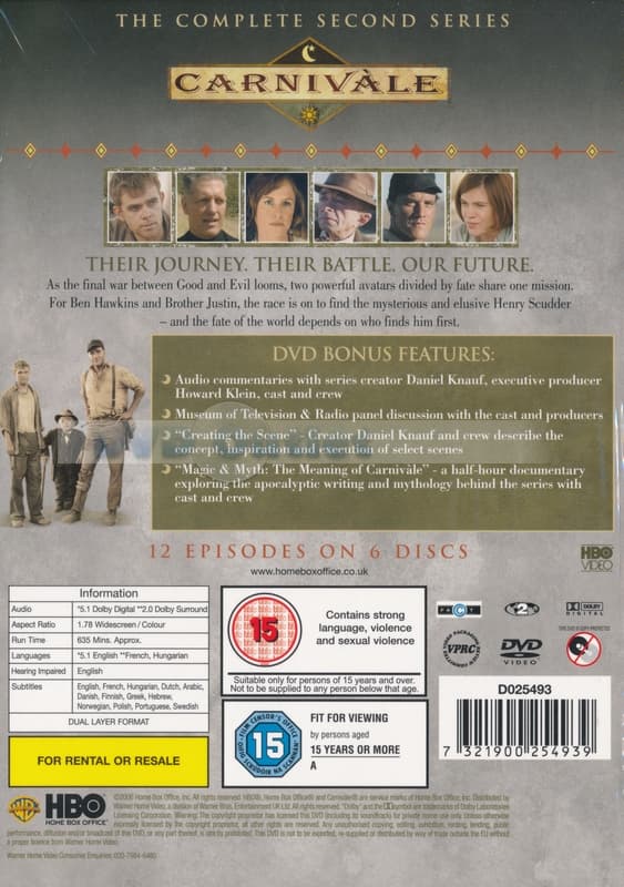 Carnivale - Season 2 (Import)