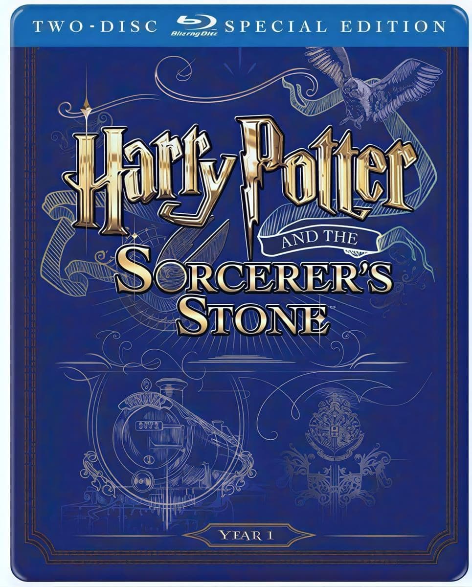 Harry Potter 1 - And The Sorcerer's Stone (Blu-ray) (Limited Edition Steelbook)