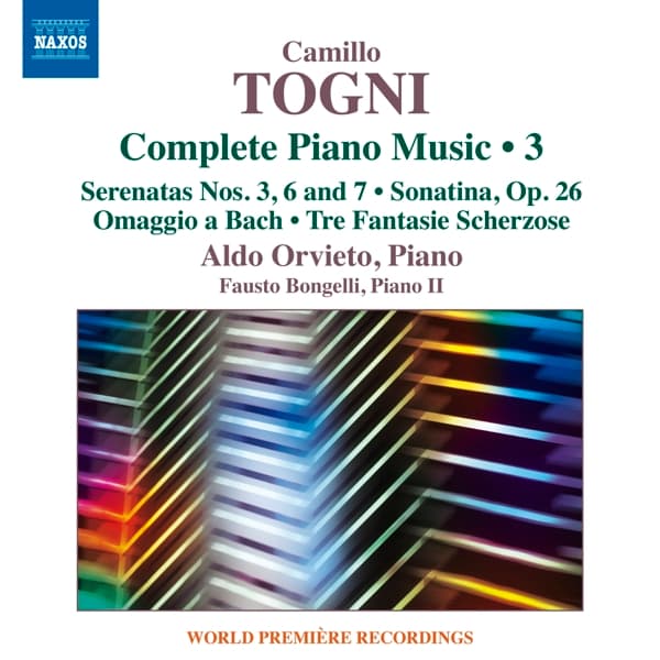Aldo Orvieto & Fausto Bongelli - Togni: Complete Piano Music 3 (CD)