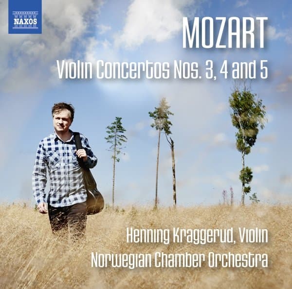 Henning Kraggerud, Norwegian Chamber Orchestra - Mozart: Violin Concertos Nos. 3, 4 And 5 (CD)