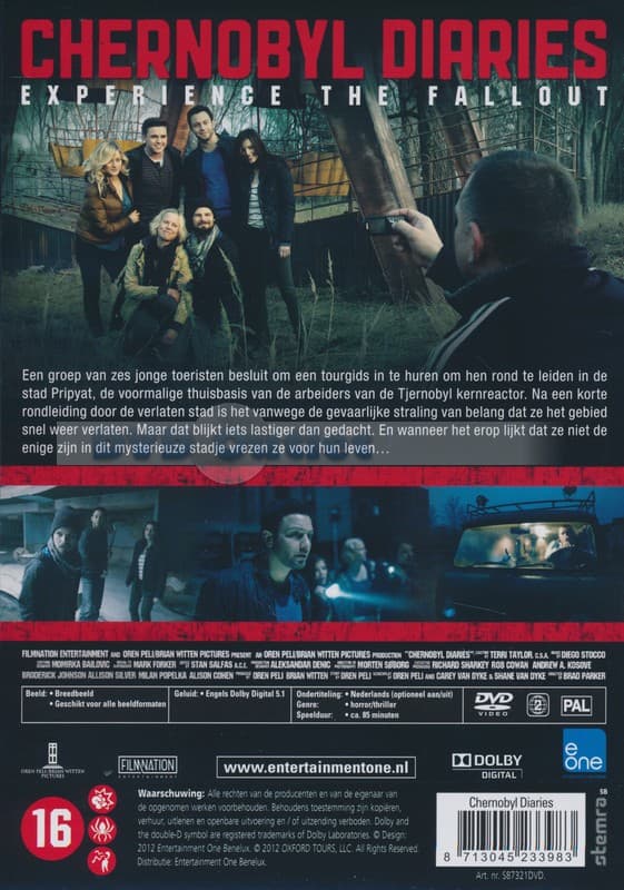 Chernobyl diaries  (DVD)