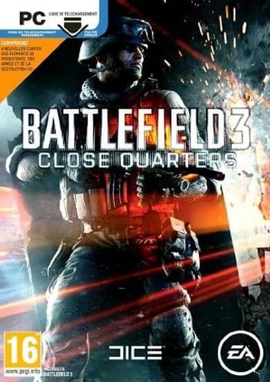 Battlefield 3 - Close quarters (DLC2 online code In a box)