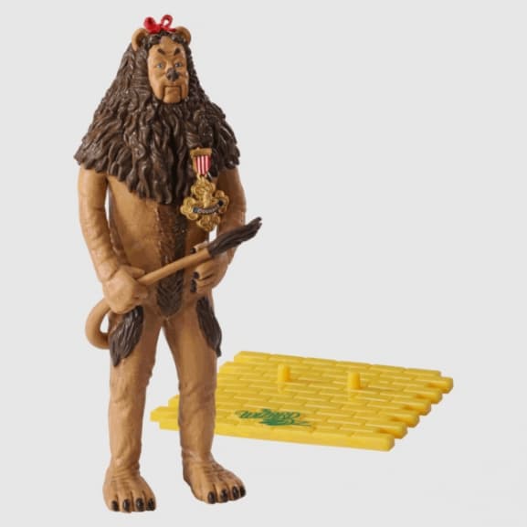 The Wizard Of Oz - The Wizard Of Oz Cowardly Lion Bendyfig (with His Badge Of Courage) (Merchandise Collectible)