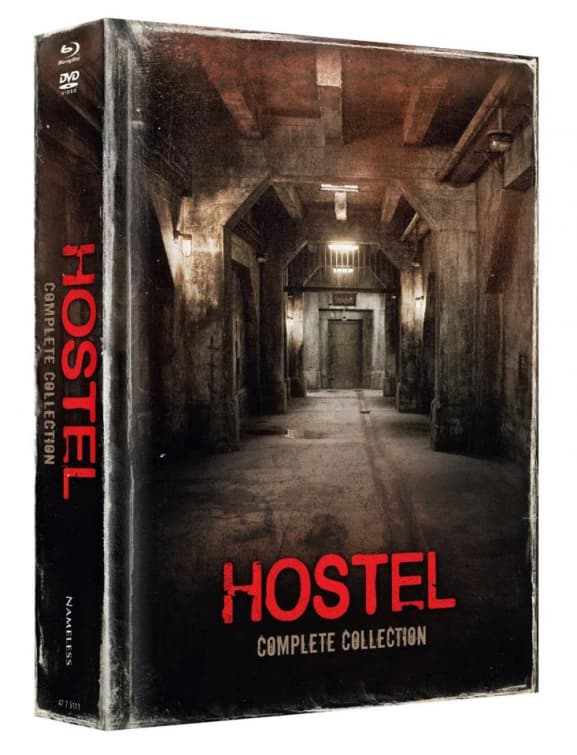 Br+dvd Hostel 1-3 - 8-disc Big Mediabook (wattiert Cover A) - Limitiert Auf 750 Stck