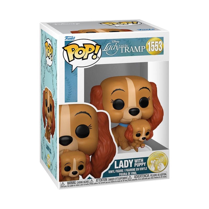 Disney: Funko Pop! - Lady And The Tramp - 70Th Anniversary - Lady With Puppy