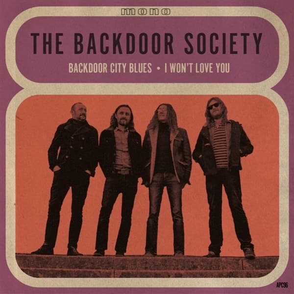 The Backdoor Society - Backdoor City Blues (7" Single)