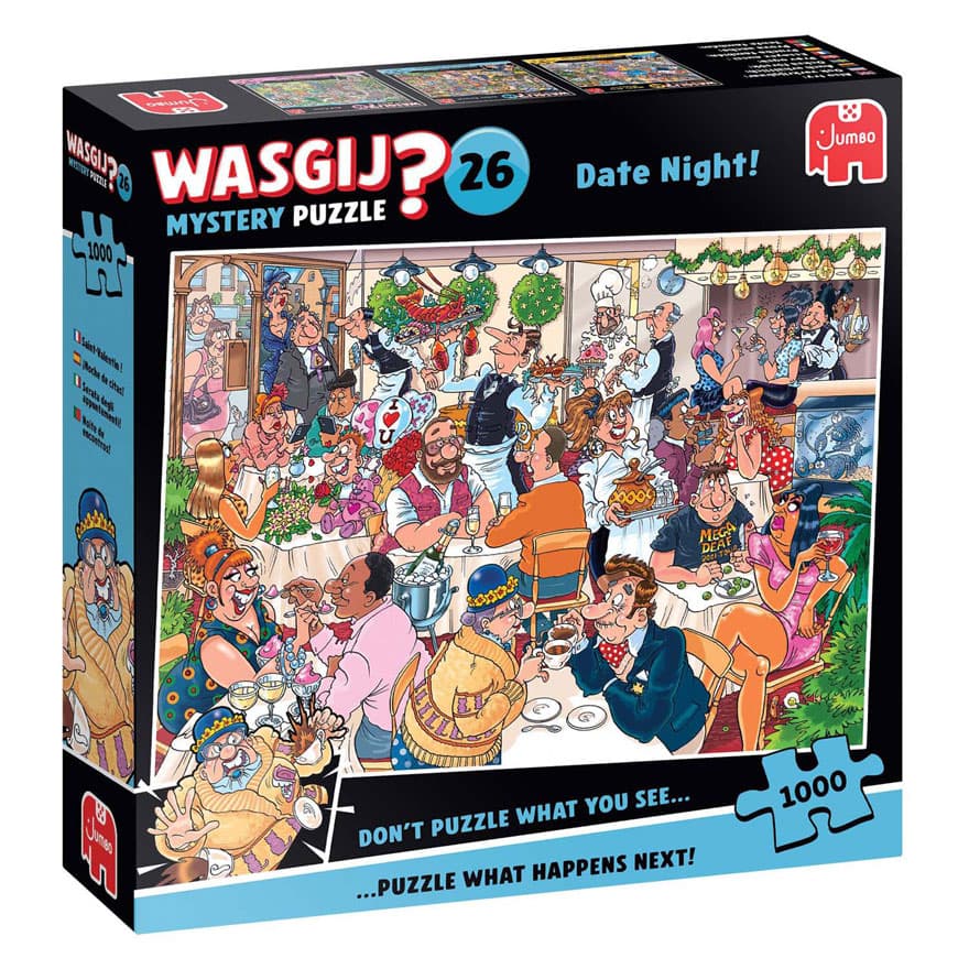 Wasgij Mystery 26 Legpuzzel - Date Night!, 1000st.