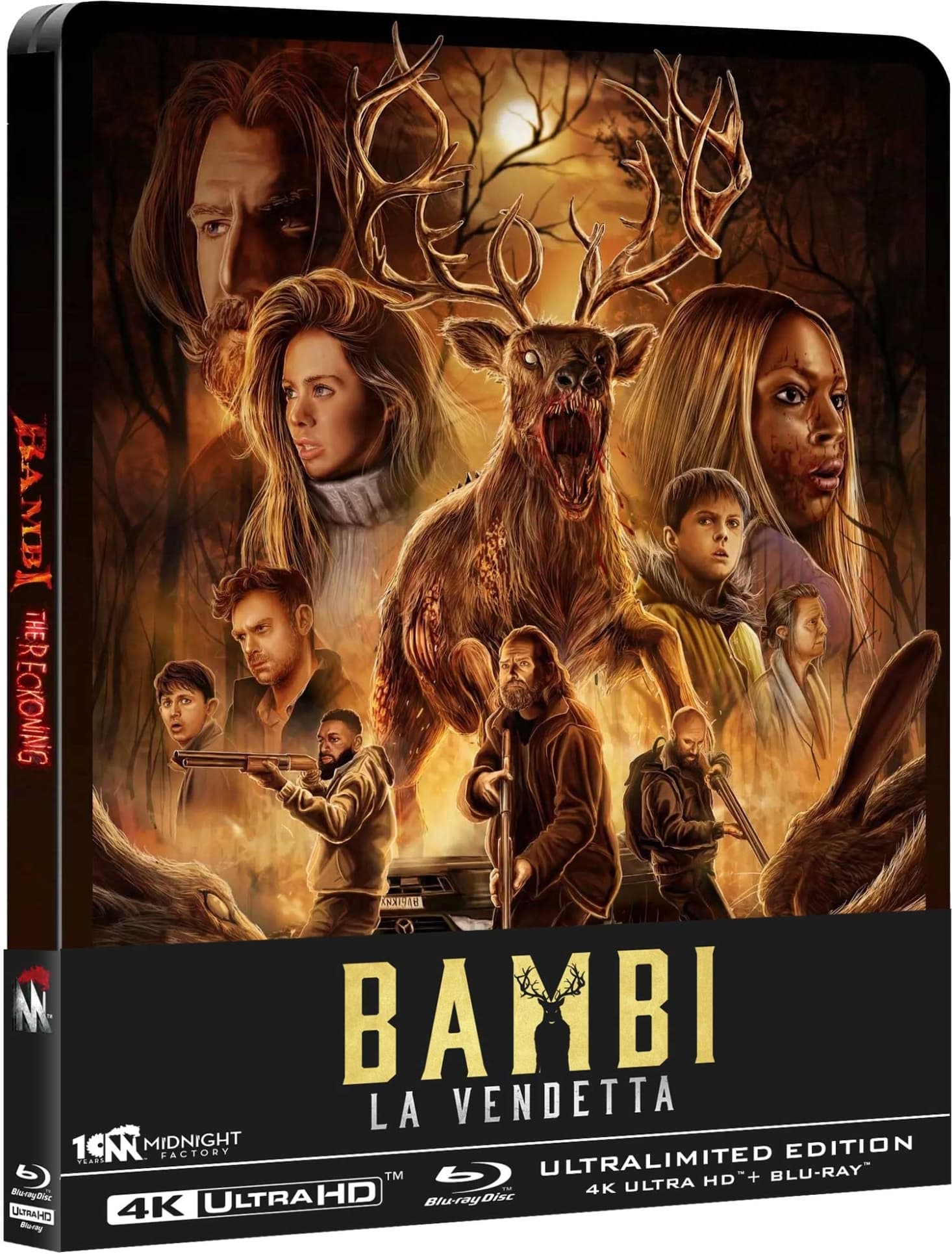 Bambi - La Vendetta (4K Ultra Hd+Blu-Ray) (Steelbook + Booklet)